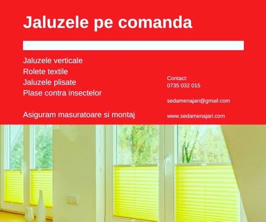 Jaluzele - Rolete - Plase insecte