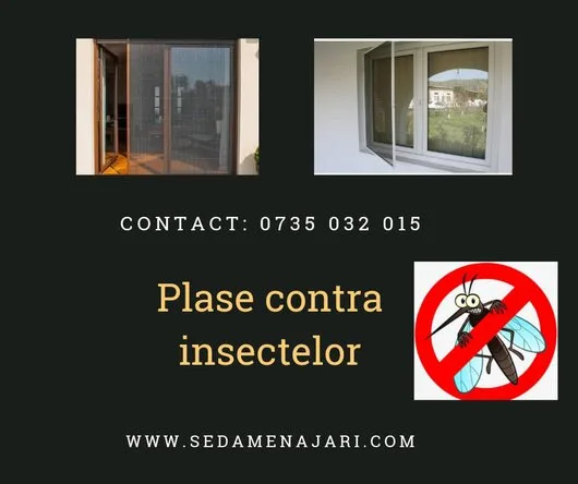 Jaluzele - Rolete - Plase insecte