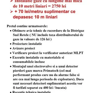 Instalatii Gaze - Instalatii Termice Bucuresti - Ilfov