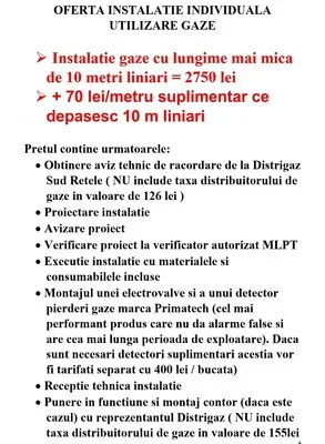 Instalatii Gaze - Instalatii Termice Bucuresti - Ilfov