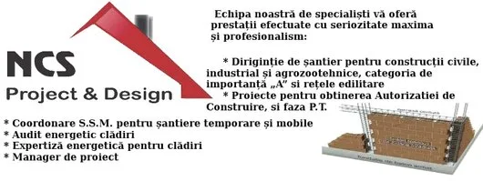 Proiectare - dirigentie de santier Ilfov