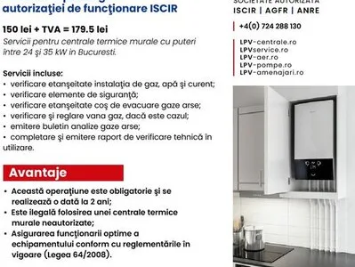 Bucuresti - Reparatii instalatii termice si climatizare