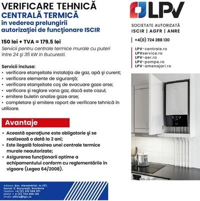 Bucuresti - Reparatii instalatii termice si climatizare