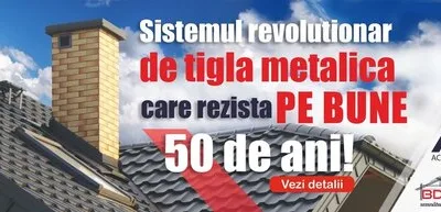Comercializare si montare sisteme de acoperis - Bucuresti