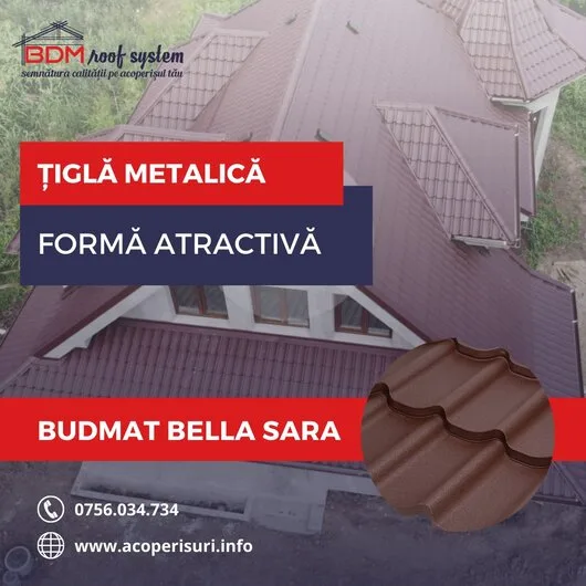 Comercializare si montare sisteme de acoperis - Bucuresti