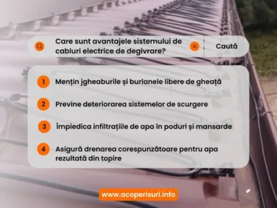 Comercializare si montare sisteme de acoperis - Bucuresti