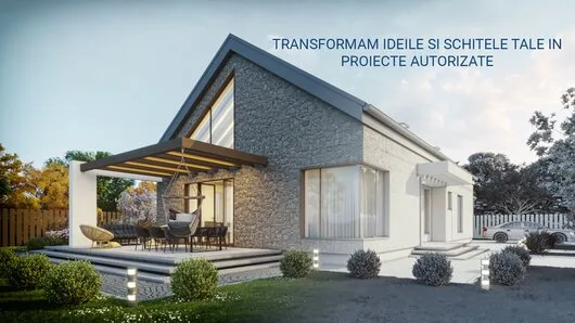 Proiecte case - arhitectura - structura si instalatii Bucuresti