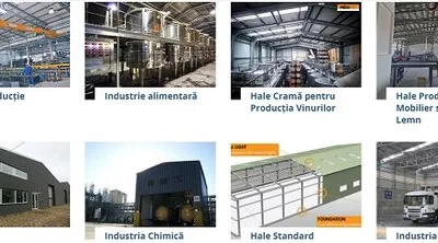 Hale prefabricate industriale