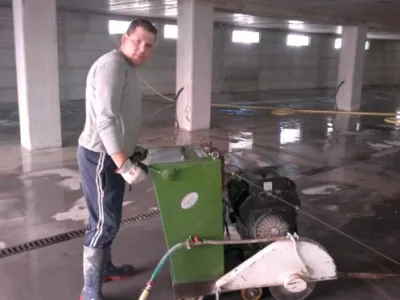 Executii pardoseli industriale - beton amprentat - Galati