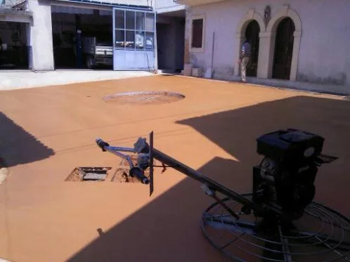 Executii pardoseli industriale - beton amprentat - Galati