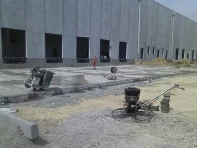 Executii pardoseli industriale - beton amprentat - Galati