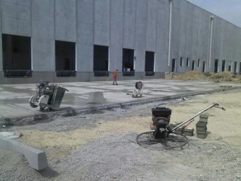 Executii pardoseli industriale - beton amprentat - Galati