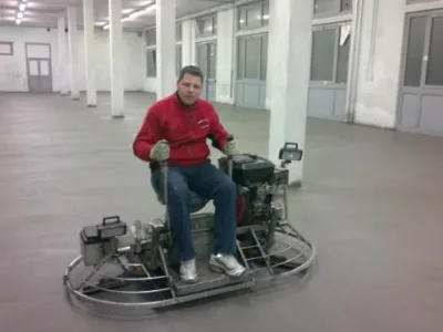 Executii pardoseli industriale - beton amprentat - Galati