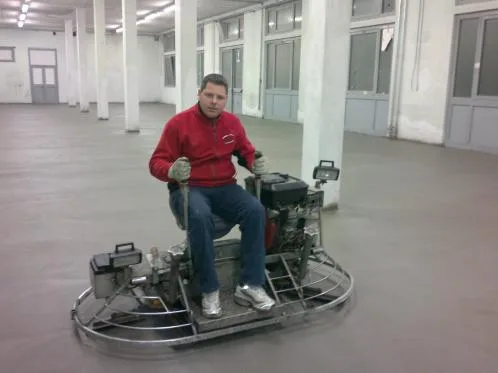 Executii pardoseli industriale - beton amprentat - Galati