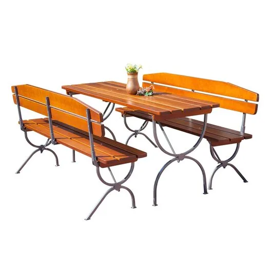 Mobilier gradina din lemn masiv - Showroom Bucuresti