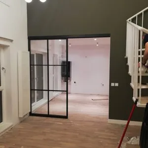 Pereti despartitori si usi interior din sticla - Bucuresti