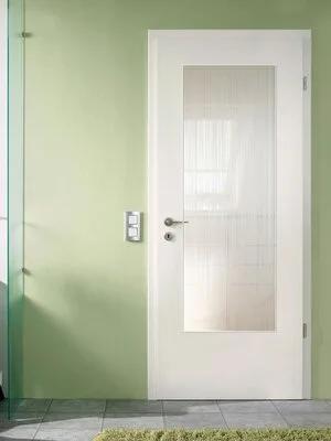 Usi interior din lemn si sticla securizata - Otopeni / Ilfov