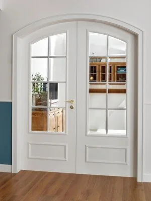 Usi interior din lemn si sticla securizata - Otopeni / Ilfov