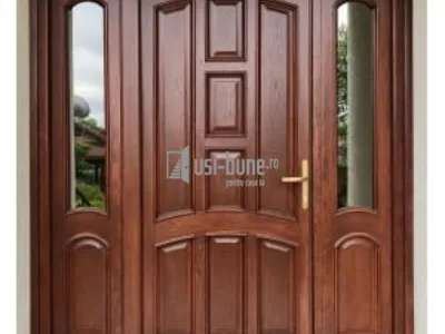 Usi de interior si exterior din lemn