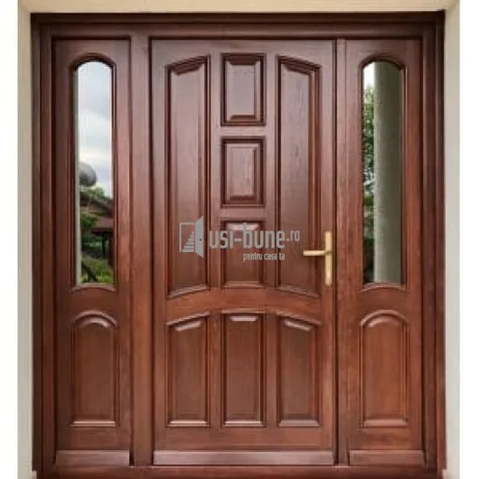 Usi de interior si exterior din lemn