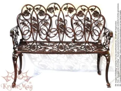 Harman / Brasov - Corpuri iluminat,mobilier urban din fonta