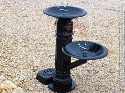 Harman / Brasov - Corpuri iluminat,mobilier urban din fonta