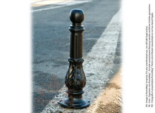 Harman / Brasov - Corpuri iluminat,mobilier urban din fonta