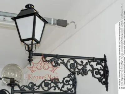 Harman / Brasov - Corpuri iluminat,mobilier urban din fonta