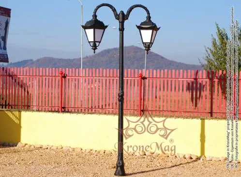 Harman / Brasov - Corpuri iluminat,mobilier urban din fonta