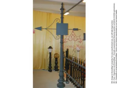 Harman / Brasov - Corpuri iluminat,mobilier urban din fonta