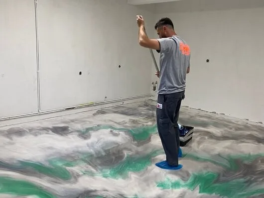 Pardoseli epoxidice - pardoseli microciment - tencuieli decorative - Bucuresti