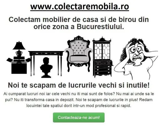 Colectari mobilier de casa si de birou - Bucuresti