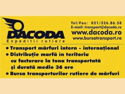 Transport intern si international de marfa - Bucuresti