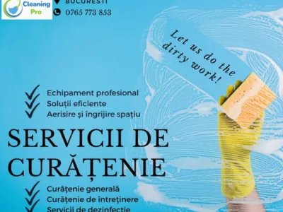 Servicii profesionale de curatenie - Bucuresti si Ilfov