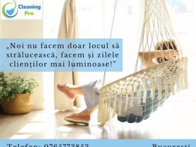 Servicii profesionale de curatenie - Bucuresti si Ilfov