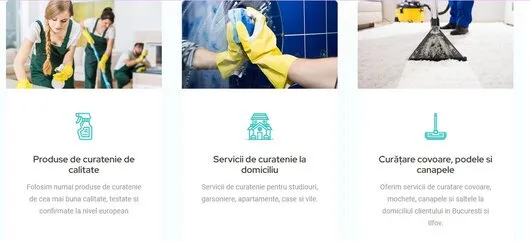 Servicii curatenie Bucuresti - Ilfov