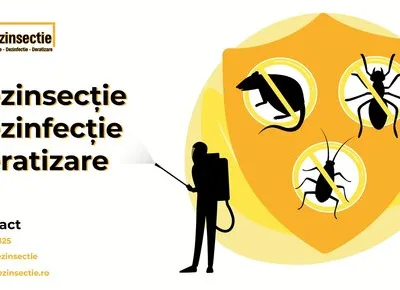 Dezinfectie - dezinsectie si deratizare - Ilfov si Bucuresti