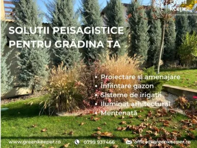 Companie de peisagistica - Bucuresti si Ilfov