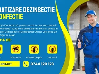 Dezinfectie - deratizare si dezinsectie - Bucuresti
