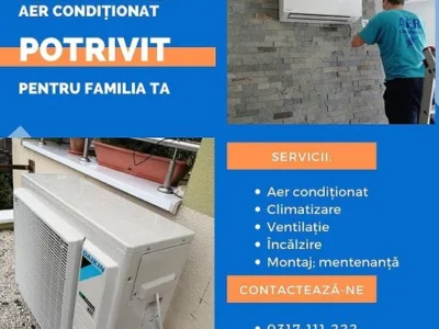Livrare - montaj - reparatii aparate de aer conditionat Bucuresti