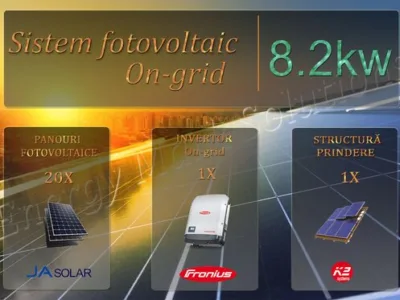 Proiectare - montaj sisteme fotovoltaice