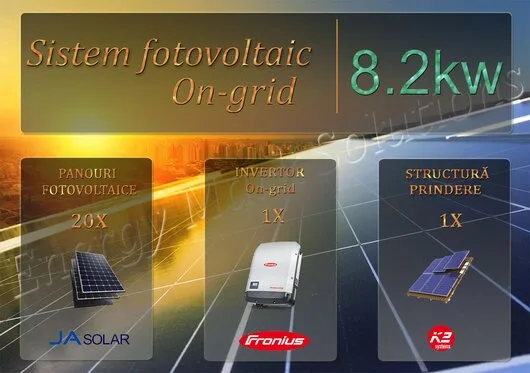 Proiectare - montaj sisteme fotovoltaice