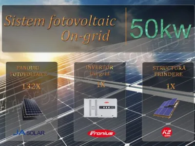 Proiectare - montaj sisteme fotovoltaice