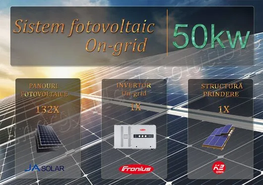 Proiectare - montaj sisteme fotovoltaice