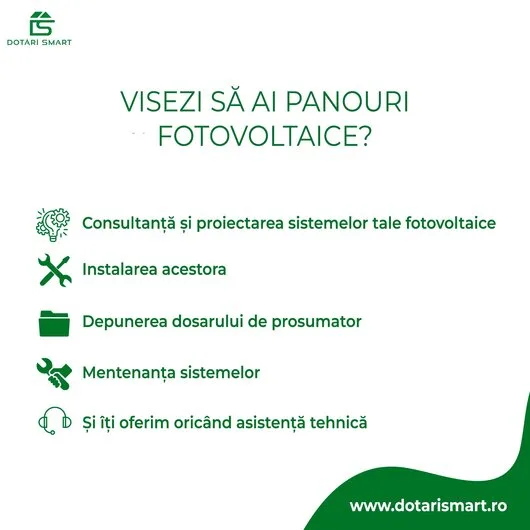 Instalare Panouri si Sisteme Fotovoltaice