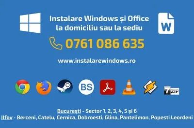 Instalare Windows