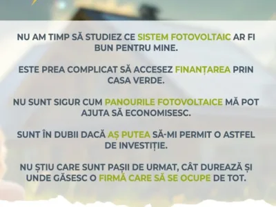 Comercializare si montare sisteme fotovoltaice