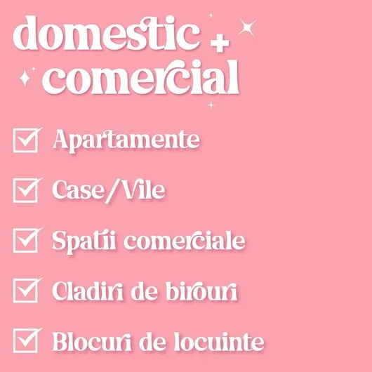 Servicii profesionale de curatenie - Bucuresti