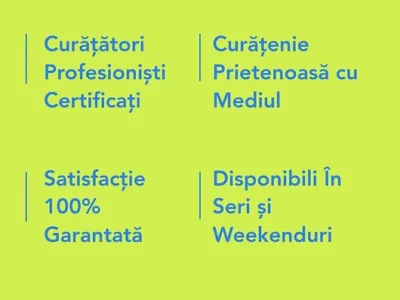 Servicii de curatenie Bucuresti