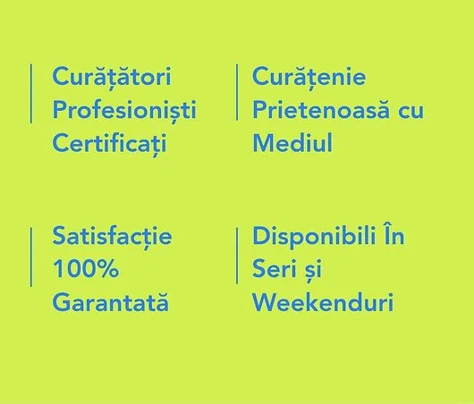 Servicii de curatenie Bucuresti